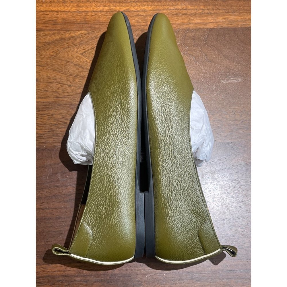 Everlane The Italian Leather Day Glove in Birch Womens Shoes Loafer Ballet Flats - Picture 5 of 11